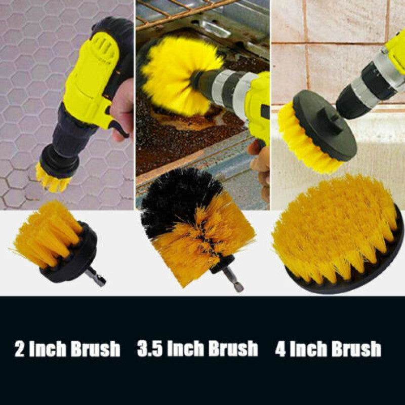 26Pcs Car Detailing Brush Set Soft Brushes Interior Wheel Valet Pro Cleaning Kit